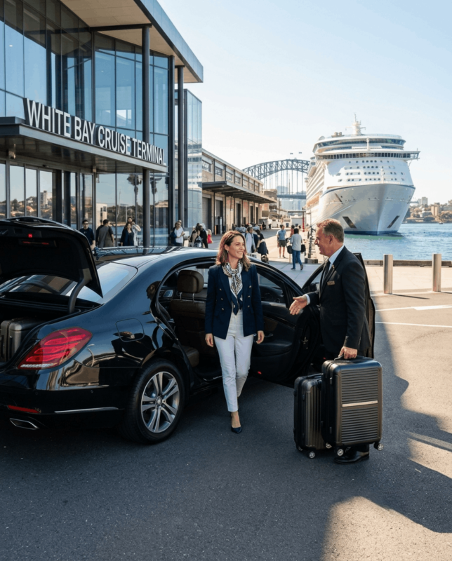 showcasing Sydney Airport to Cruise Terminal Transfers